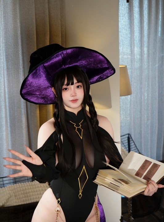 耐看“细糠”模特一只毛毛帽全套写真套图合集下载【7套】